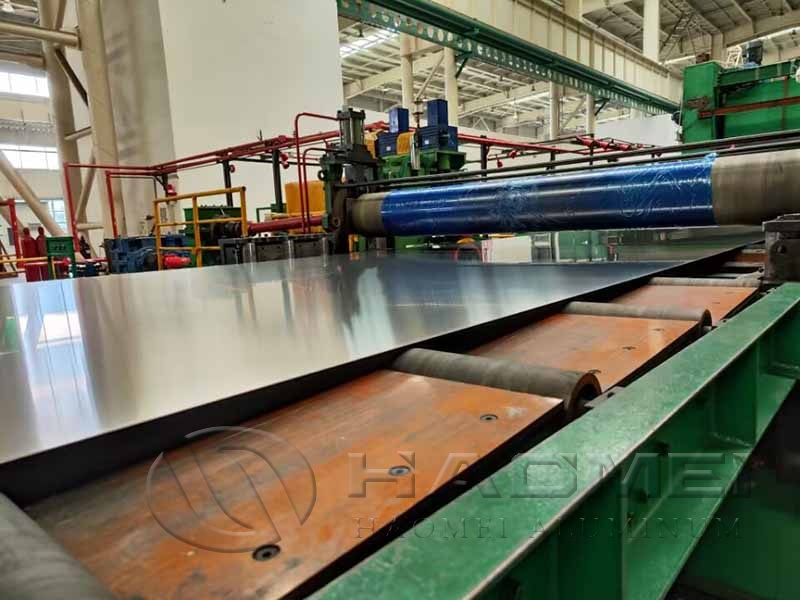 large aluminum sheet